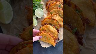 Crispy Chicken Tacos easyrecipe lunchtime tacos [upl. by Alie]