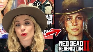 SADIE Adler ACTOR RED DEAD REDEMPTION 2 Talks Behind the Scenes [upl. by Jinny]