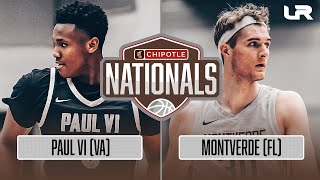 Montverde FL vs Paul VI VA  Chipotle Nationals Boys Championship [upl. by Adamsun]