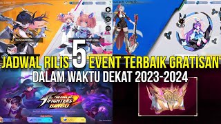 UPDATE BOCORAN RILIS 5 EVENT GRATISAN 2023  2024  MISTBENDERS KOF ASPIRANT M5 DLL MODAL TIKET [upl. by Ardnossak775]