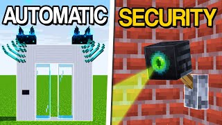 Minecraft 5 Secret Redstone Build Hacks amp Ideas [upl. by Nierman]