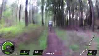 Thommes mit dem 29quot Hardtail in Action VIRB Elite HD Kamera [upl. by Koziara]