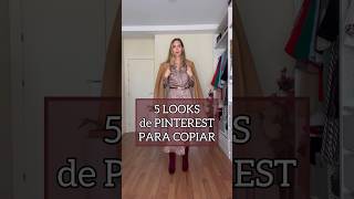 5 LOOKS de PINTEREST para COPIAR CON COSAS QUE YA TIENES  Saca partido a tu armario [upl. by Edholm430]