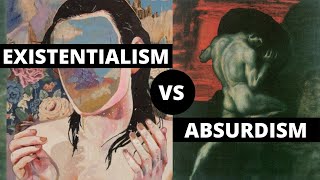 Existentialism vs Absurdism  Explanations and Differences [upl. by Uhp]