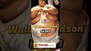 amazing world top 10 Fattest person ever record [upl. by Hamann]