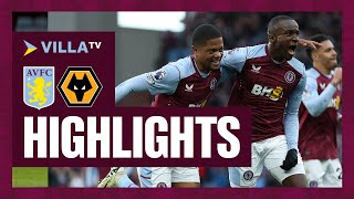 HIGHLIGHTS  Aston Villa 20 Wolves [upl. by Cayser137]