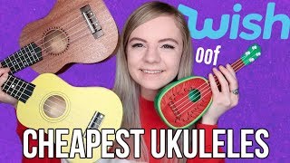 The Cheapest Ukuleles From Wish [upl. by Annav]