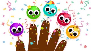 Lollipop Finger Family 🍭  More Finger Family Rhymes Collection [upl. by Aikam]