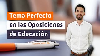 OPOSICIONES de EDUCACIÓN ➡️ 5 CLAVES para tu TEMA 👌 [upl. by Alvord782]