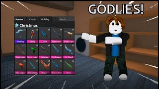 RATING ALL THE MM2 GODLIES Scale of 1  10 [upl. by Ddet]