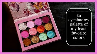 building a palette with my least favorite eyeshadow colors [upl. by Scheer]