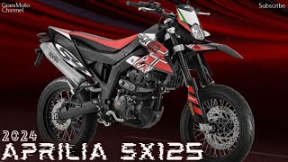 2024 Aprilia SX 125  Aprilias Innovation  A GameChanger in the Supermoto World [upl. by Sessylu314]