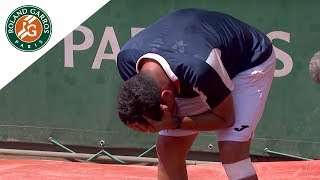 Match of the day 4  Juan Martin Del Potro v Nicolas Almagro  RolandGarros 2017 [upl. by Opal]