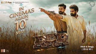 RRR ReRelease Promo  10th May  NTR Ram Charan Ajay Devgn Alia Bhatt  SS Rajamouli [upl. by Kacie587]