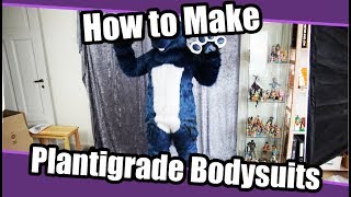 Tutorial 15 Plantigrade Bodysuit for Fursuit  PDF Pattern [upl. by Durkin565]