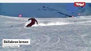 Skifahren lernen Carving Technik leicht gemacht  Skikurs ⛷ [upl. by Monica]