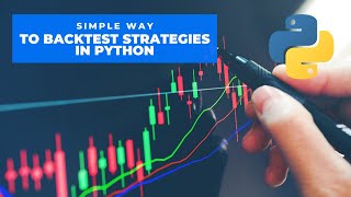 Simple way to backtest a strategy in Python with Backtrader [upl. by Willamina]