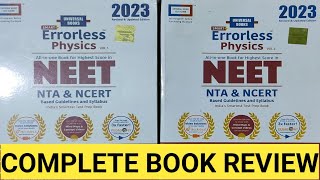 Errorless physics book review 🔥 Best book for NEET 2024 🔥BEST PHYSICS BOOK FOR NEET [upl. by Asiar]