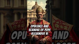 The Scandalous Pope Alexander VI Rodrigo Borgia’s Lavish Lifestyle and Illegitimate Legacy shorts [upl. by Acilef]