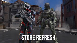 We got a store refresh this week restock Sanguine Gift and Stormfall  Halo Infinite Store [upl. by Nikki542]