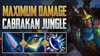 Fat Loki Returns Cabrakan Jungle Gameplay SMITE Conquest [upl. by Oiram]