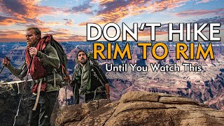 GRAND CANYON Essential Tips for Hiking Rim to Rim [upl. by Klute]