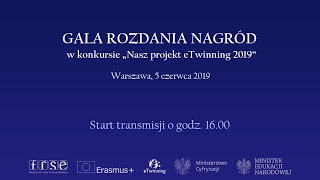 Gala rozdania nagród w konkursie eTwinning 2019 [upl. by Pass]