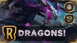 ELDER DRAGONs DRAGONS  Legends of Runeterra Deck [upl. by Hettie438]