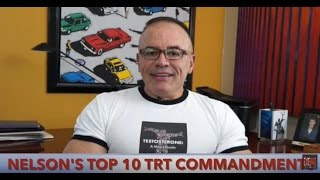 Nelsons Top 10 Testosterone Replacement Commandments [upl. by Anoyk]