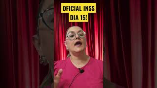 🔴 É OFICIAL INSS  DATA DIA 15  ANIELI EXPLICA  SHORTS [upl. by Uno]