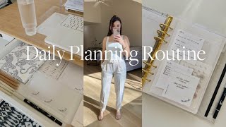 Daily Planning Routine  2023 Planner Insert MiniSeries PART 4  MadyPlans [upl. by Somar]