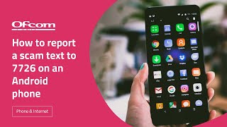 How to report a scam text to 7726 on an Android phone [upl. by Adnik]