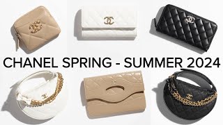 CHANEL SPRINGSUMMER COLLECTION 2024 ❤️ CHANEL SMALL LEATHER GOODS [upl. by Mandal469]