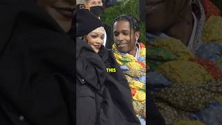 ASAP Rocky and rihanna secret revealed🤯🤯shorts [upl. by Lancaster]