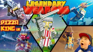 LEGENDARY WEAPONS Minecraft  OVERPOWERD mods again [upl. by Aicargatla]