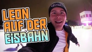 Leon Machere auf der Eisbahn VLog [upl. by Erolyat]