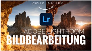 Adobe Lightroom Bildbearbeitung  RAW Edit Workflow amp Maskieren [upl. by Nivra]