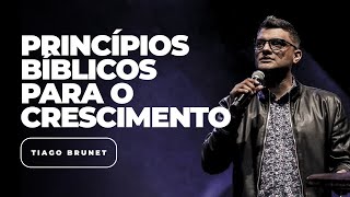 Princípios Bíblicos para o Crescimento  Tiago Brunet [upl. by Sherlock850]