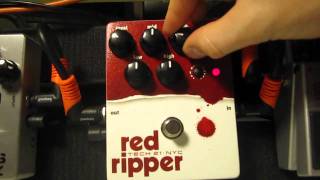 Tech 21 Red Ripper Demo [upl. by Newcomer]