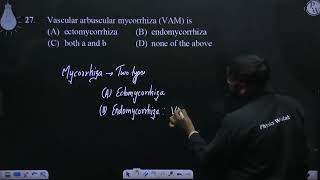 Vascular arbuscular mycorrhiza VAM is [upl. by Kelci]