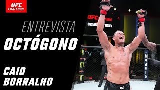 Entrevista de Octógono com Caio Borralho  UFC Vegas 58 [upl. by Ralina]