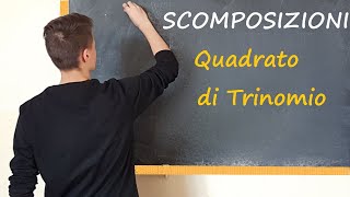 Scomposizione del Quadrato di Trinomio [upl. by Tobin]