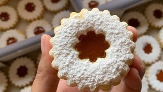 How to Make French Sable Cookies   French butter cookies [upl. by Rotow]