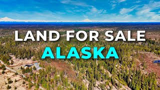 ALASKA LAND for SALE with Off Grid CABIN • LANDIO [upl. by Abbi]