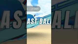 Kyogre vs last ball 🥺 Kyogre raid pokemon go ajime gaming [upl. by Nemajneb]