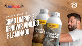 Como limpar e renovar pisos vinílicos e laminados [upl. by Norreg]