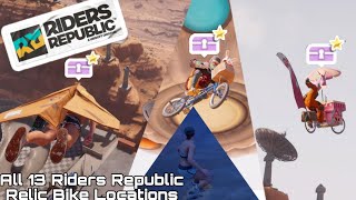 Riders Republic  All 13 Secret Relic Bikes  Locations [upl. by Suez]