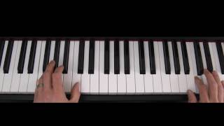 Learn how to play a very easy boogie woogie on piano keyboard [upl. by Brigida]