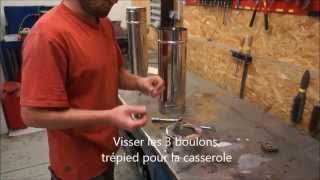 Réchaud Gasifier  Homemade gasifier  DIY [upl. by Nrek]