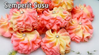 Deepavali Cookies Biskut Semperit Dhalia Susu  Semperit Susu [upl. by Nyladgam]